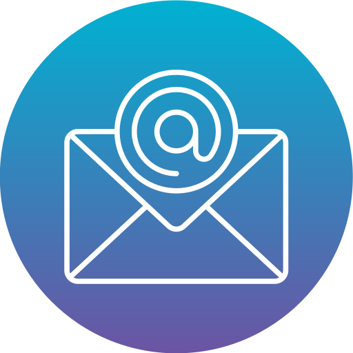 Email Generic gradient fill icon