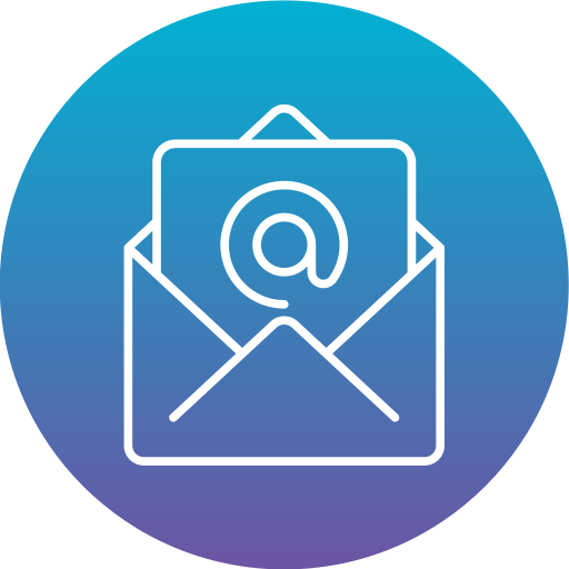 Email Generic gradient fill icon