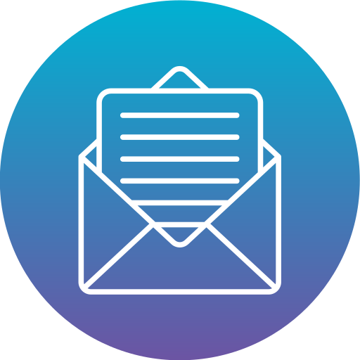 Email Generic gradient fill icon