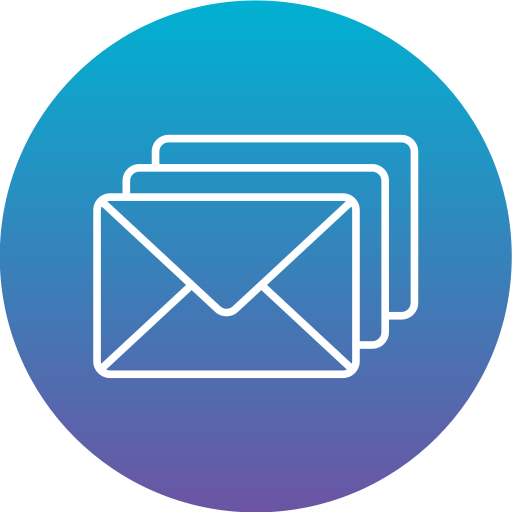 Email Generic gradient fill icon