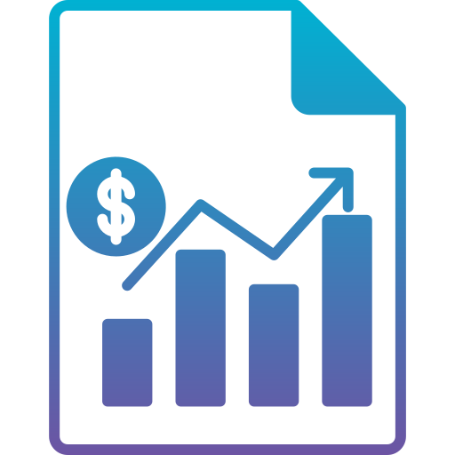 Report Generic gradient fill icon