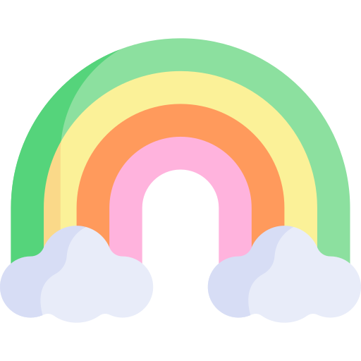 arcoíris icono gratis