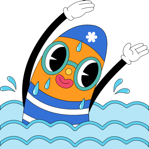natation gratuit sticker natation gratuit sticker