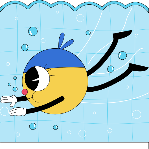 natação grátis figurinha natação grátis figurinha