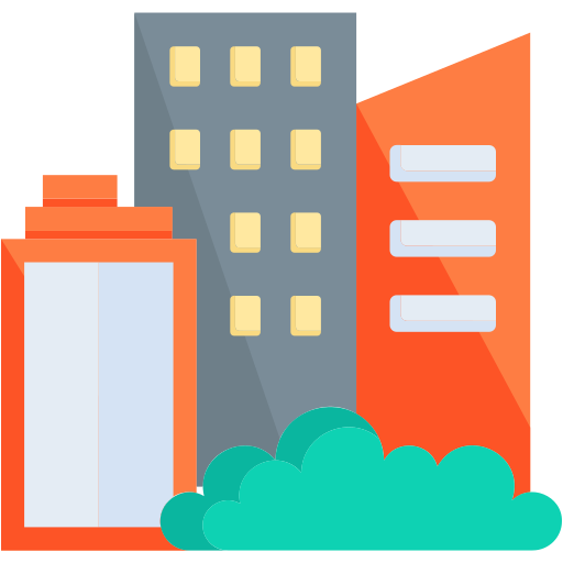 City Generic color fill icon