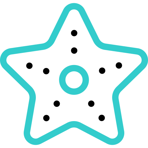 estrella de mar icono gratis