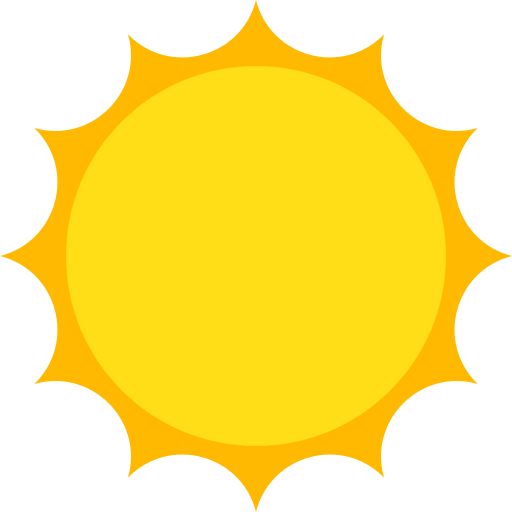 Sun Generic color fill icon