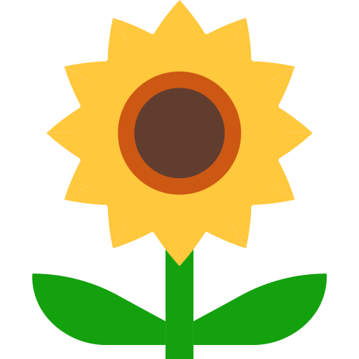 girasol icono gratis