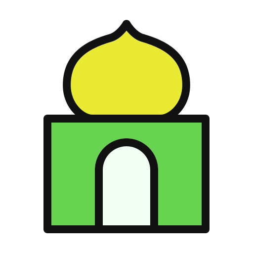 mosquée Icône gratuit mosquée Icône gratuit