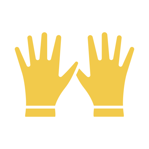 guantes de limpieza icono gratis