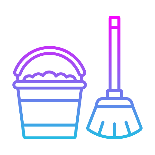 Cleaning Generic gradient outline icon