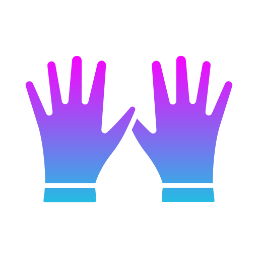 guantes de limpieza icono gratis