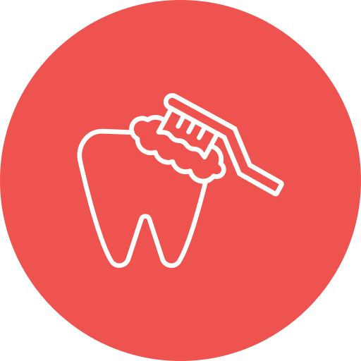 brossage des dents Icône gratuit