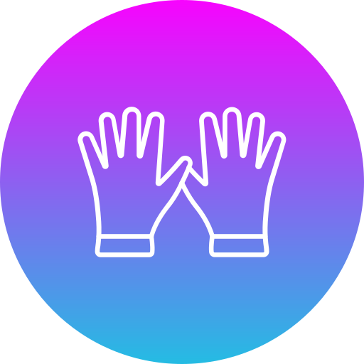 guantes de limpieza icono gratis