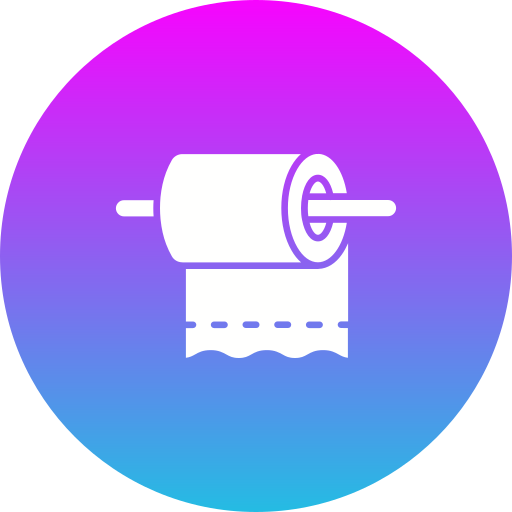 papel higiénico icono gratis