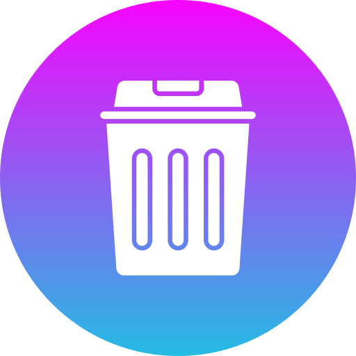 contenedor de basura icono gratis