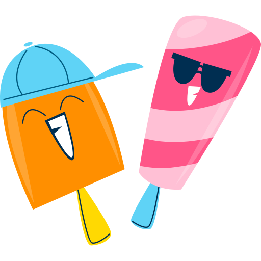 Ice cream free sticker Ice cream free sticker