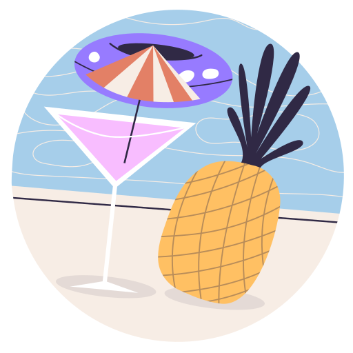 Pool party Stickers - Free people Stickers