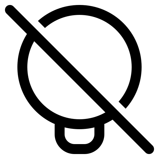 Lamp free icon