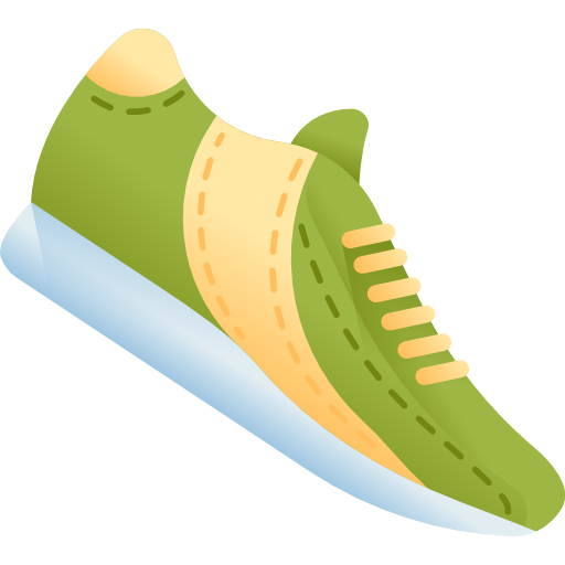 Shoes 3D Color icon