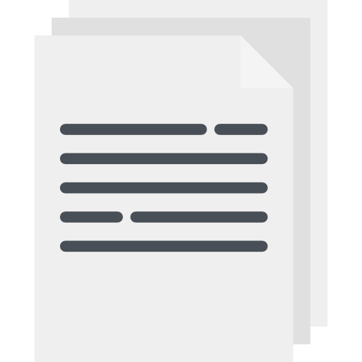 Documents Special Flat icon