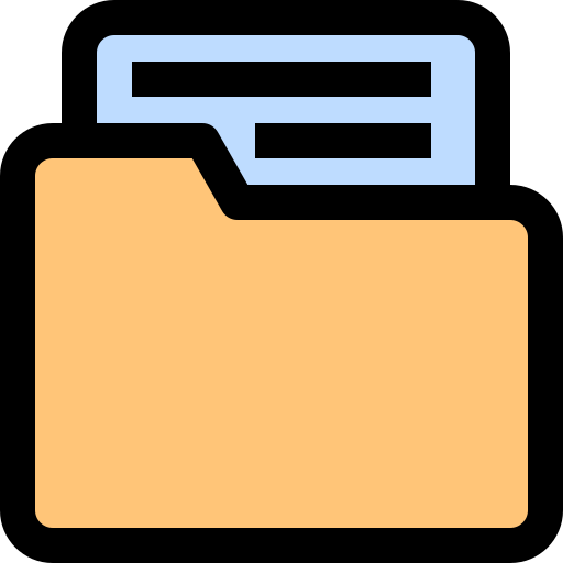 Folder Generic color lineal-color icon