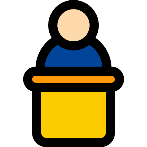 discurso icono gratis