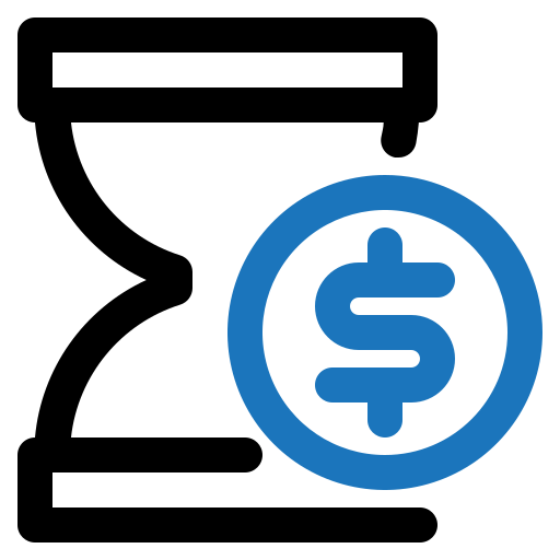 reloj de arena icono gratis