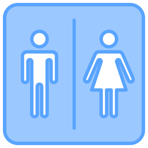 toilettes Icône gratuit