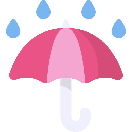 Umbrella Generic color fill icon