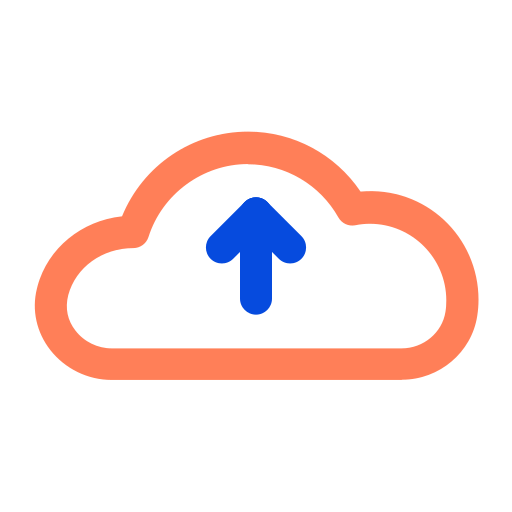 carga en la nube icono gratis