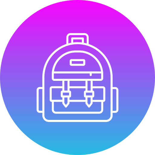 mochila icono gratis