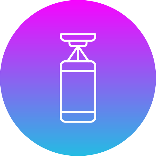 Punching bag Generic gradient fill icon