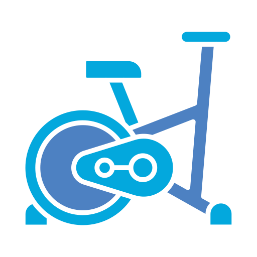 bicicleta estacionária grátis ícone bicicleta estacionária grátis ícone