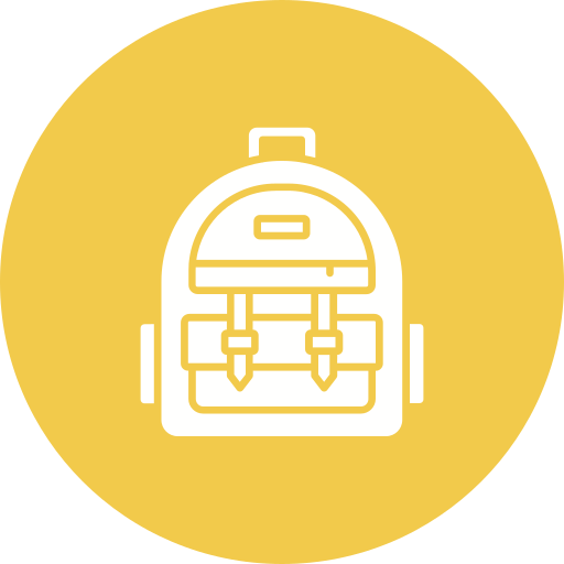 mochila icono gratis