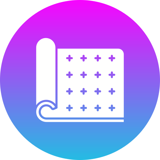 estera de yoga icono gratis