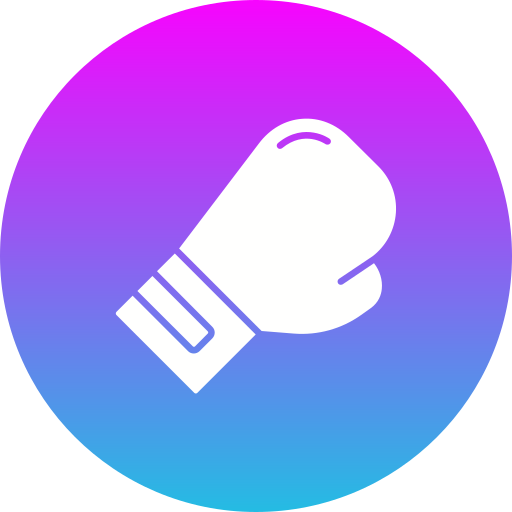 guante de boxeo icono gratis