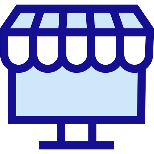 tienda online icono gratis