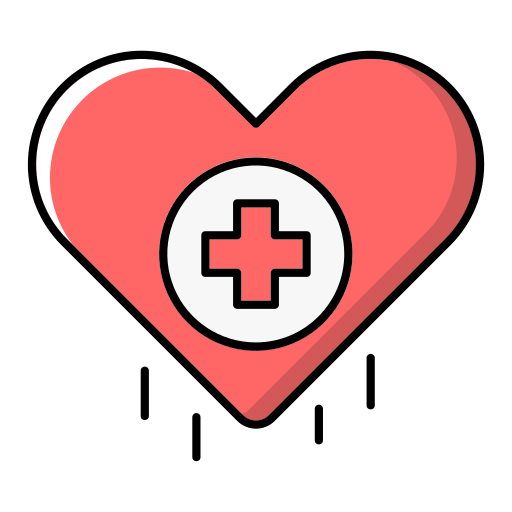 Healthy heart - free icon