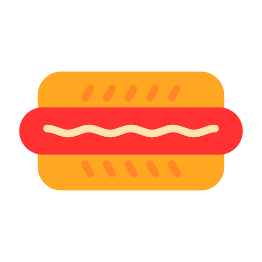 hot dog icono gratis