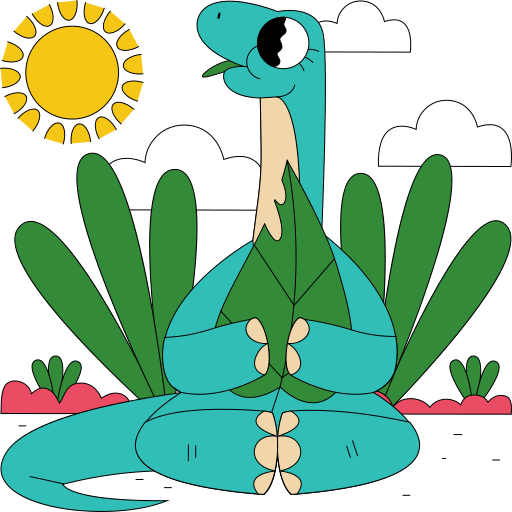 dinosaurio gratis sticker