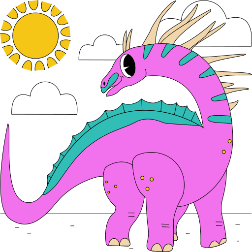 dinosaurio gratis sticker