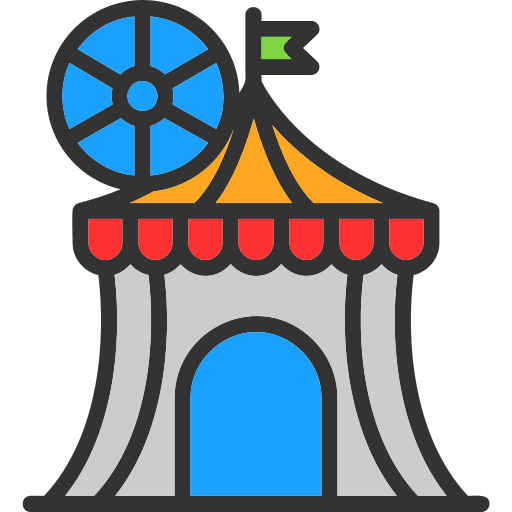 Circus Generic Color Lineal Color Icon