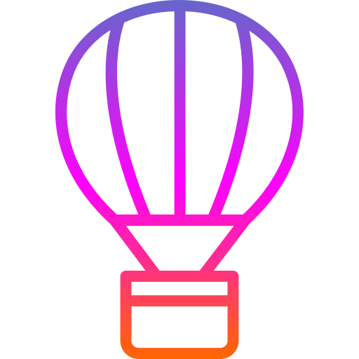 balão de ar quente grátis ícone