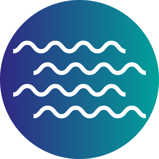 Ocean Generic gradient fill icon