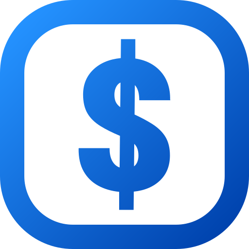 Dollar Generic gradient fill icon