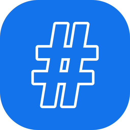 hashtag icono gratis