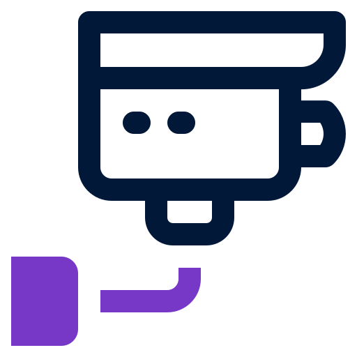 circuito cerrado de televisión icono gratis