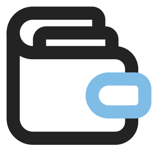 billetera icono gratis