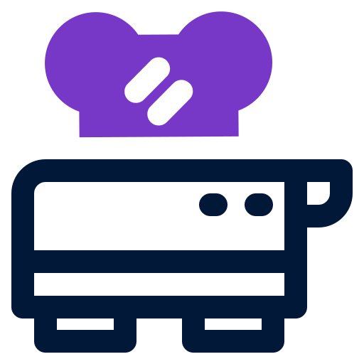 tostadora icono gratis